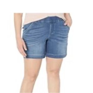 Jag Jeans - Women's Gracie pull on Denim Shorts - size 16W. 8 inch inseam